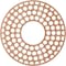 Ekena Millwork Fink Wood Fretwork Pierced Ceiling Medallion, Cherry, 22"OD x 8"ID x 3/8"T CMWP22X22X0375FFCH - alternate 5